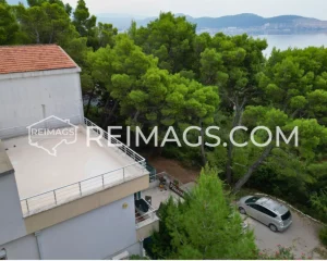 House in Bar, Montenegro with sea view in the forest