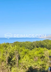 Grünes Land außerhalb der Stadt mit schönem Blick auf das Meer - Utjeha, Montenegro Immobilien